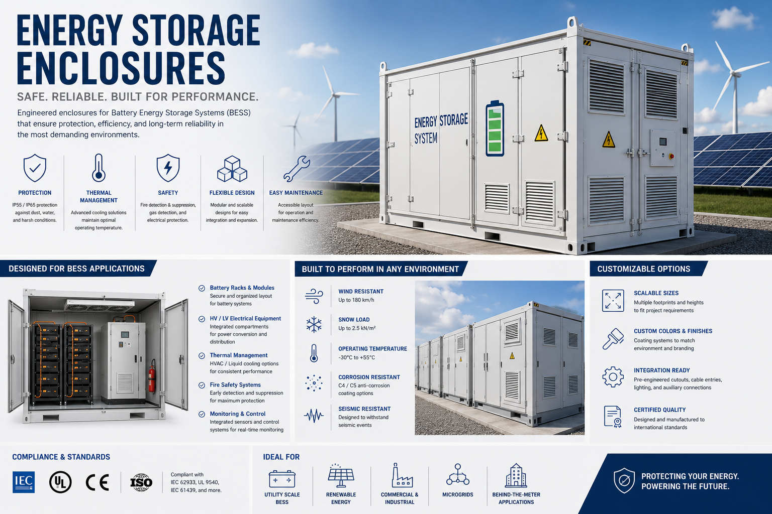E-Houses & Electrical Enclosures